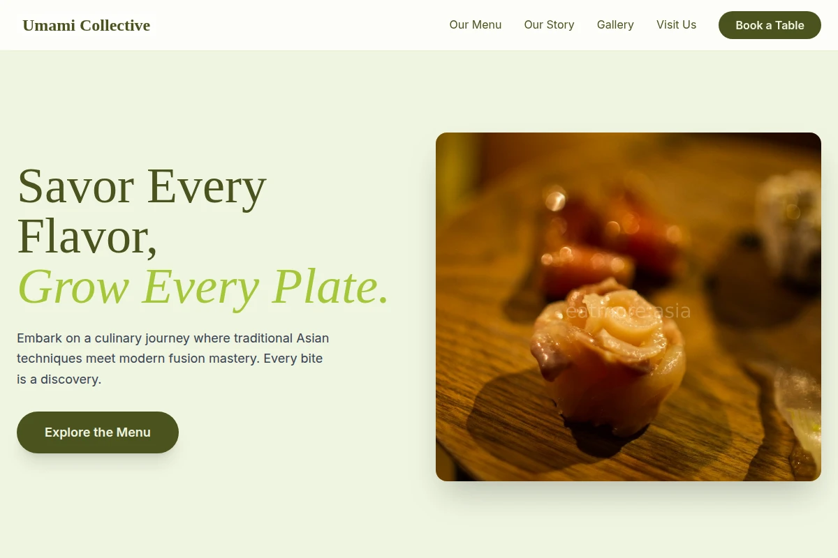 Taste Asian Fusion Food