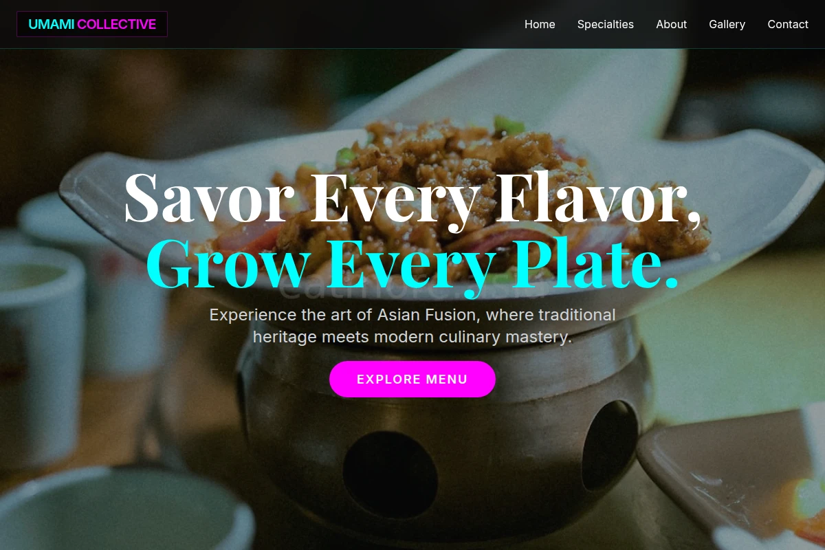 Zest Asian Fusion Food