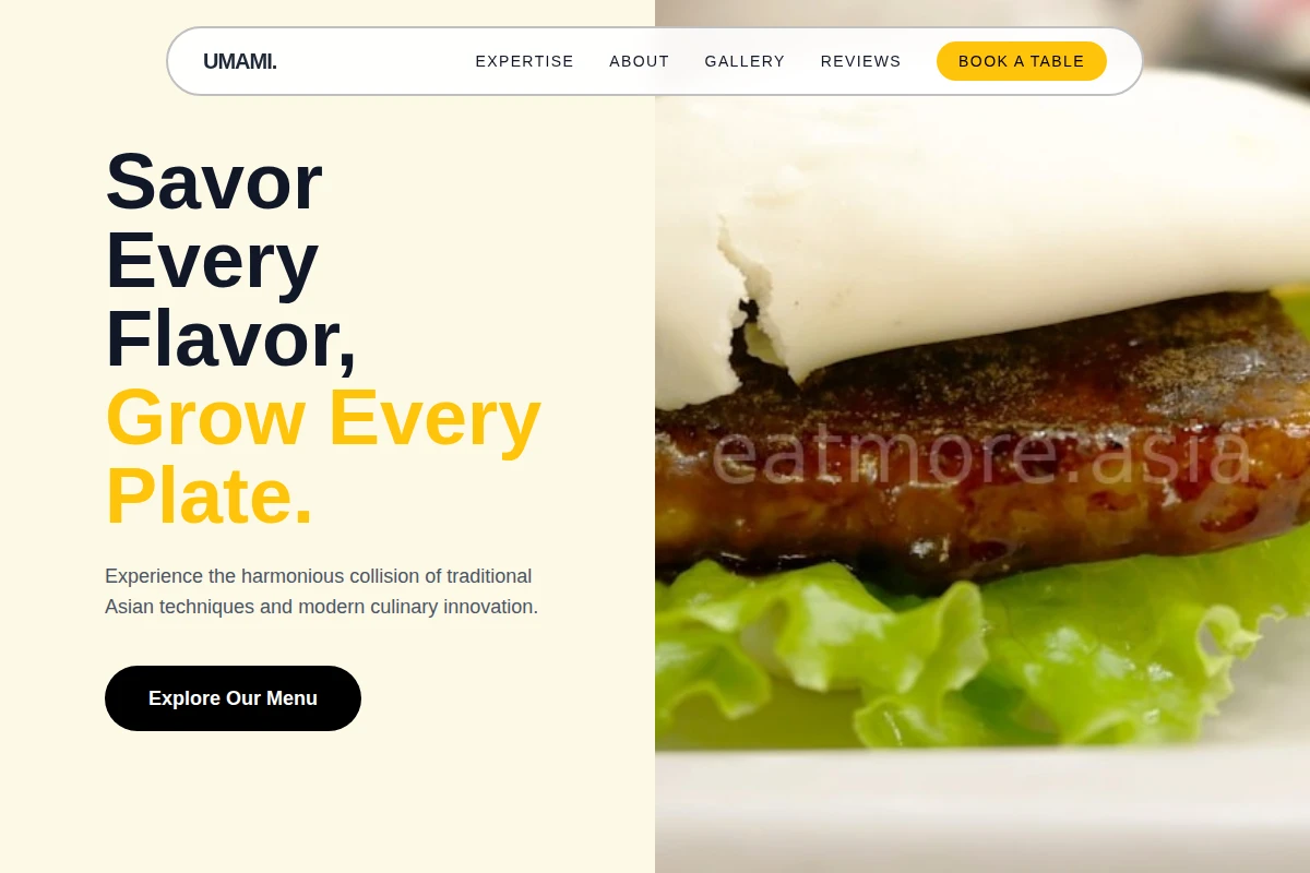 Balance Asian Fusion Food