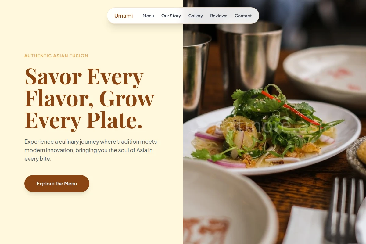 Umami Asian Fusion Food