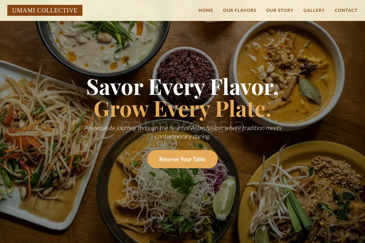 Taste Asian Fusion Food