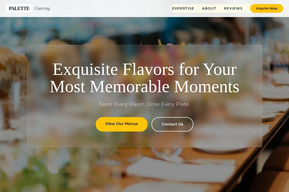 Palette Catering