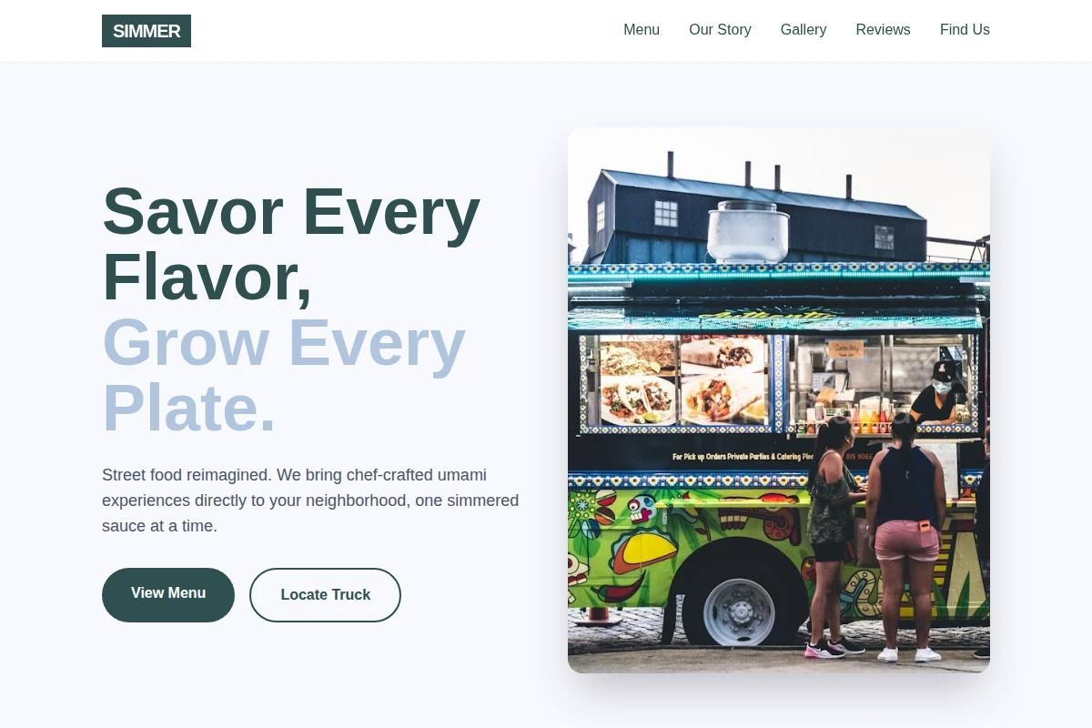 Simmer Food Truck