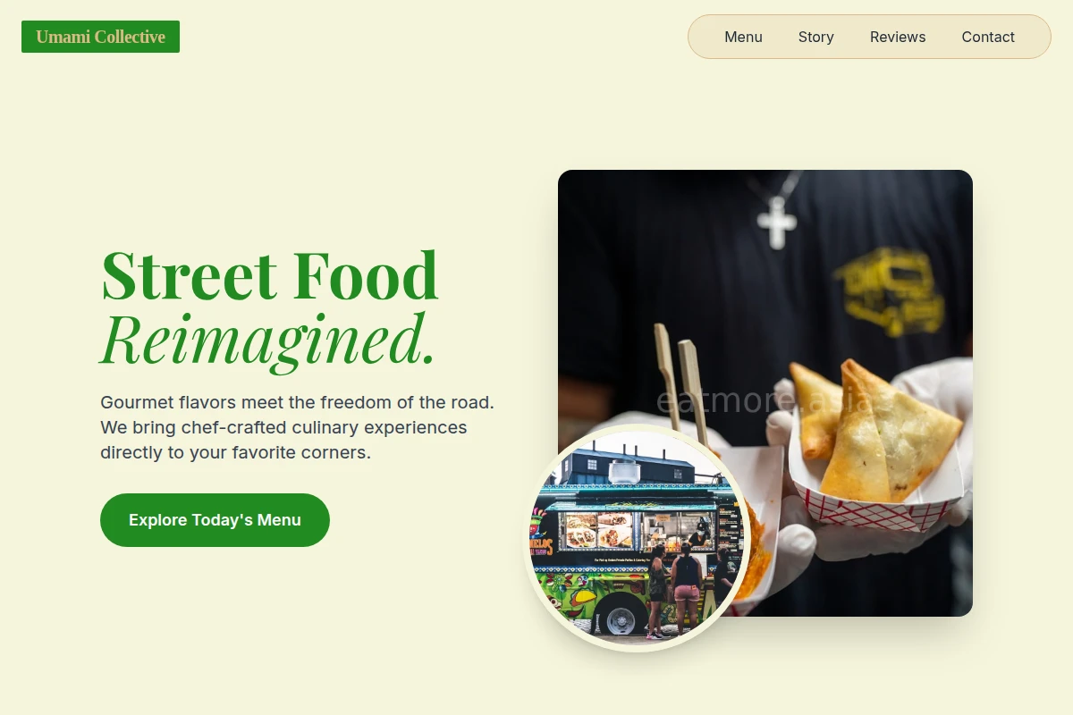 Modern Food Truck