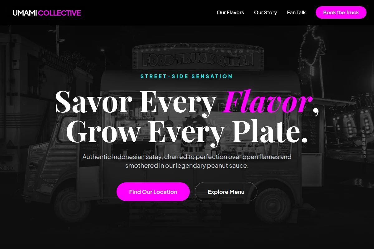 Satay Food Truck