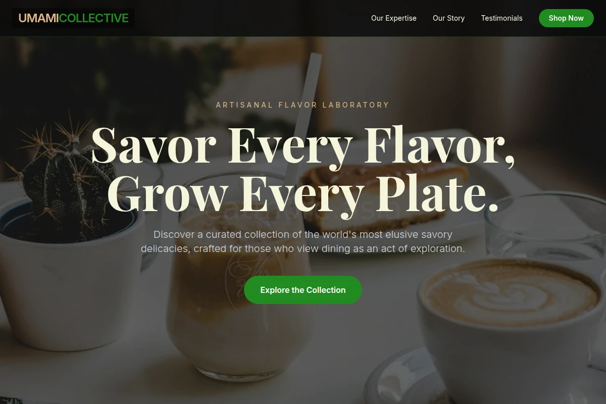 Savory Specialty Food