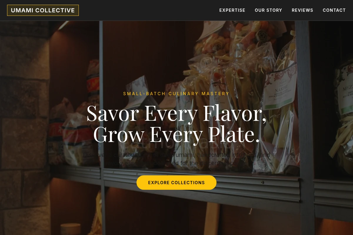 Savory Specialty Food