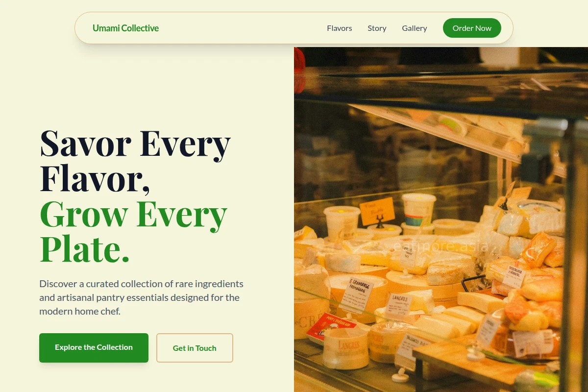 Modern Specialty Food