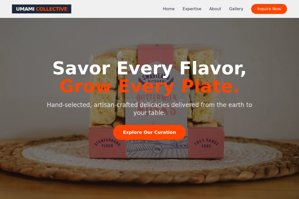 Artisan Specialty Food