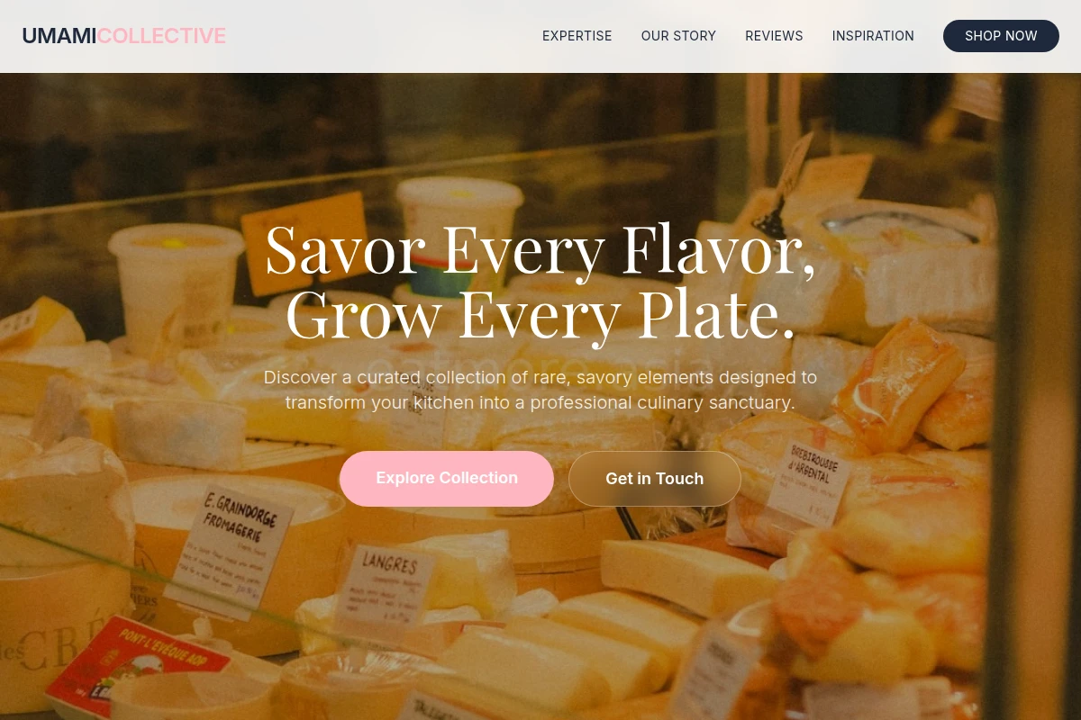Savory Specialty Food