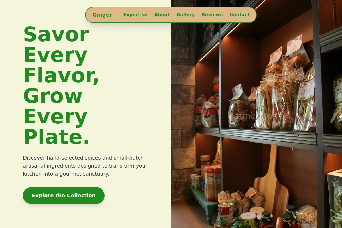 Ginger Specialty Food