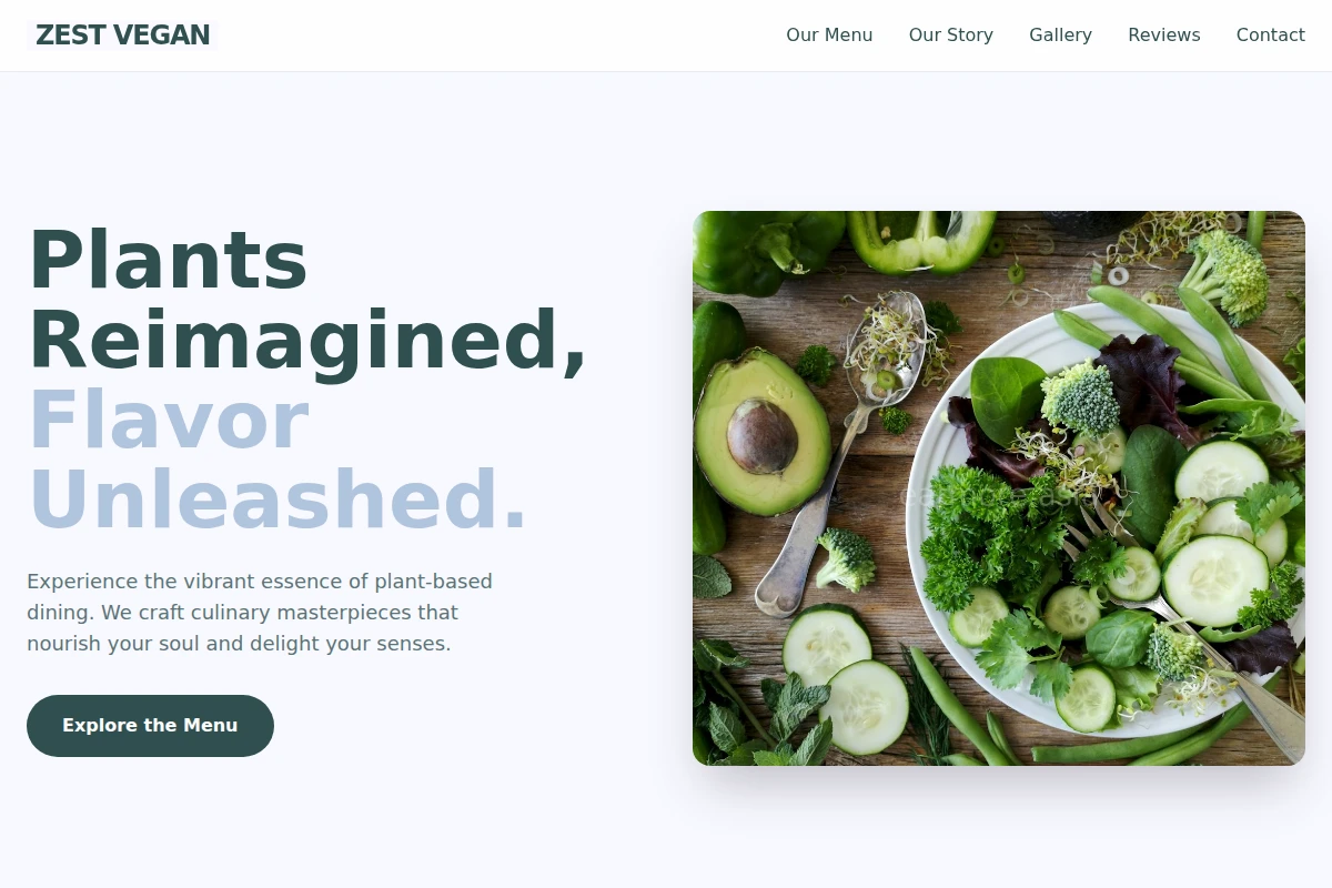 Zest Vegan Food