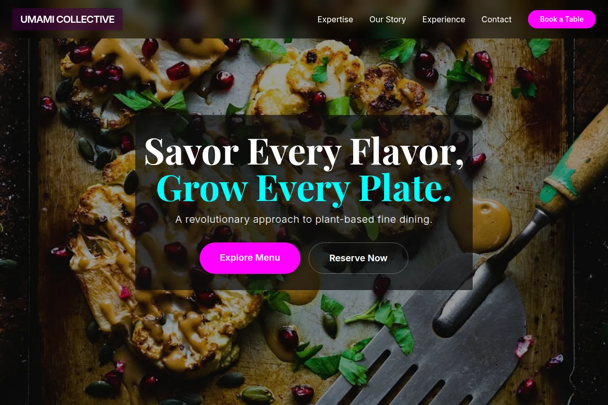 Modern Vegan Food