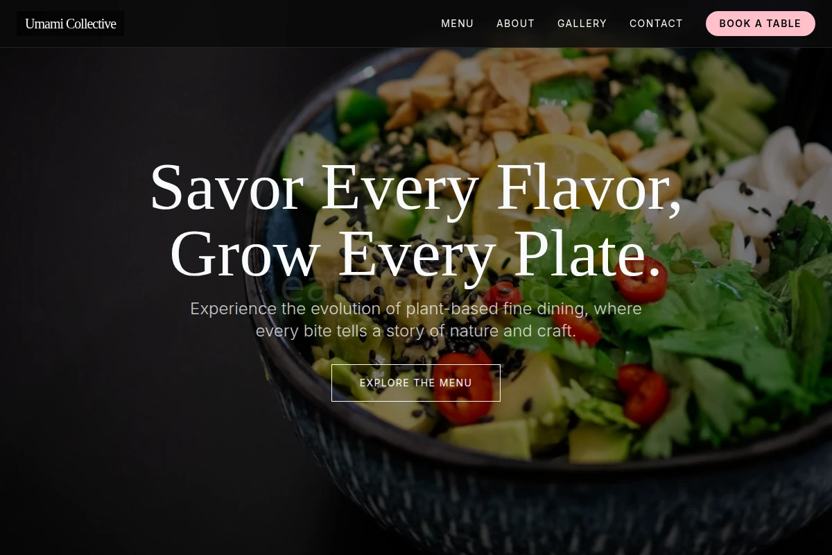 Taste Vegan Food