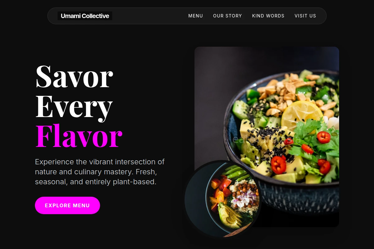 Fresh Vegan Food
