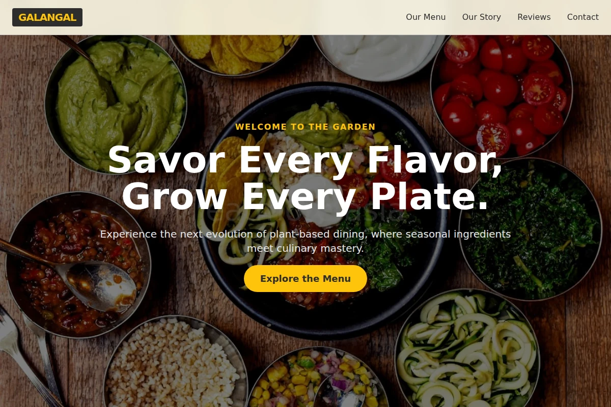 Galangal Vegan Food