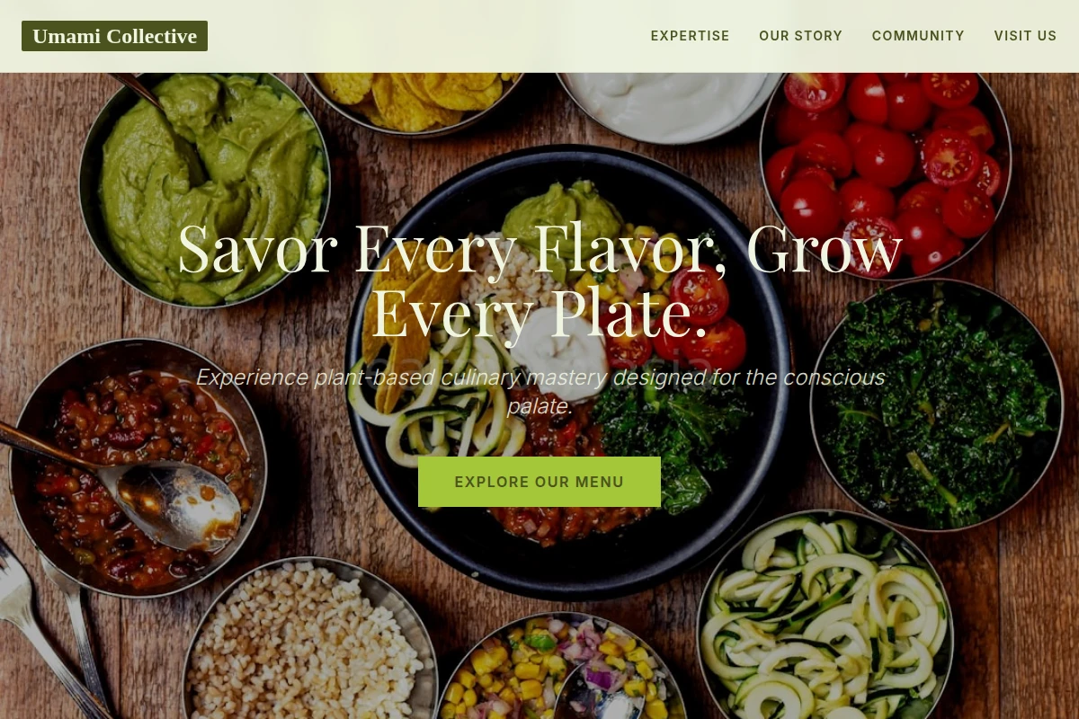 Modern Vegan Food