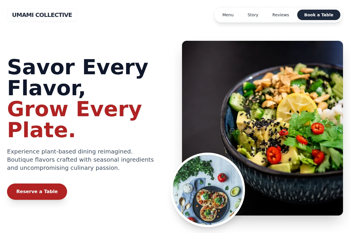 Boutique Vegan Food