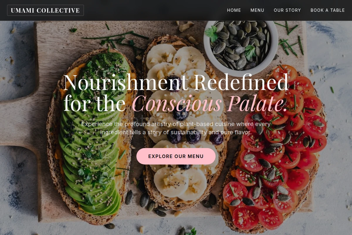 Modern Vegan Food