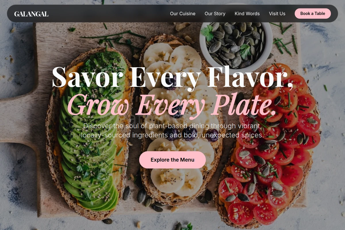 Galangal Vegan Food
