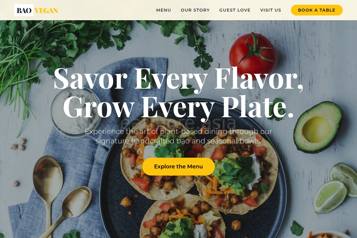 Bao Vegan Food